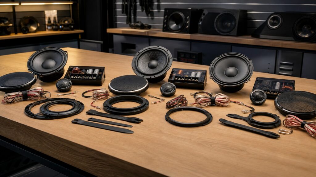 component speaker systems shopping setup for car audio systems feature comparisons with practical vehicle-focused details