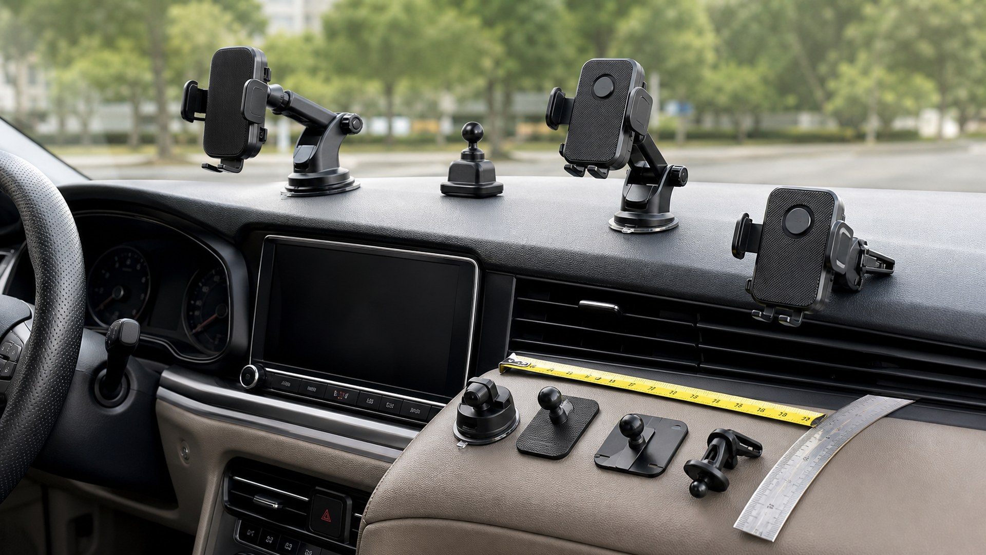 How to Choose Dashboard Phone Mounts for Interior Fitment Checks