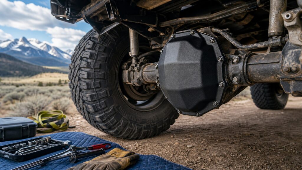 differential guards shopping setup for self-reliant travel prep with practical vehicle-focused details