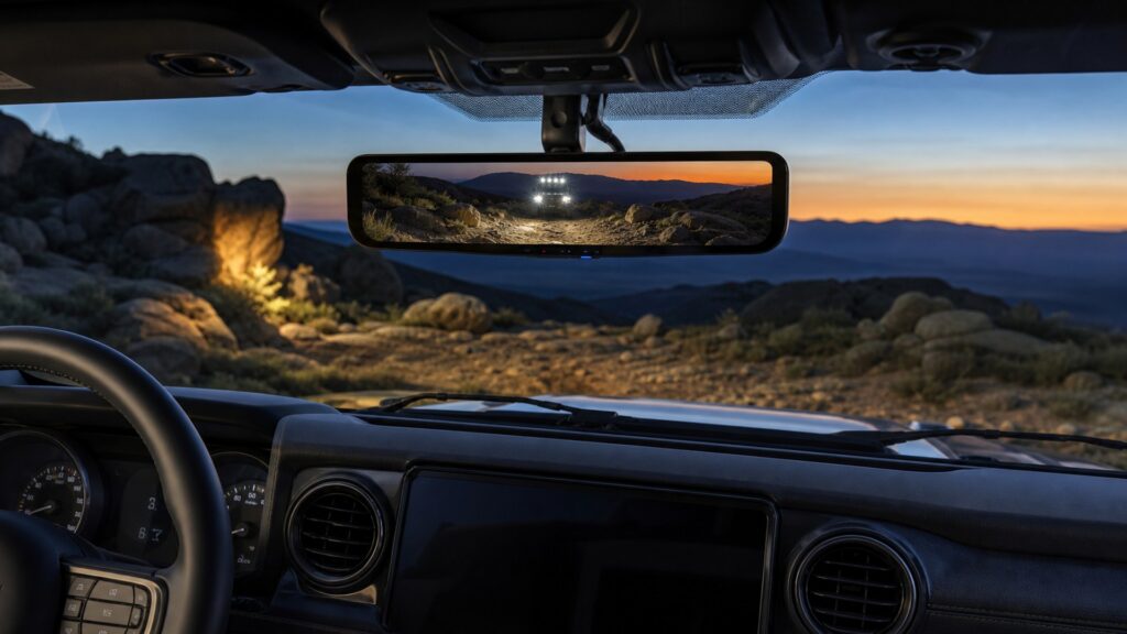 digital rearview mirrors shopping setup for off-road lighting setups with practical vehicle-focused details