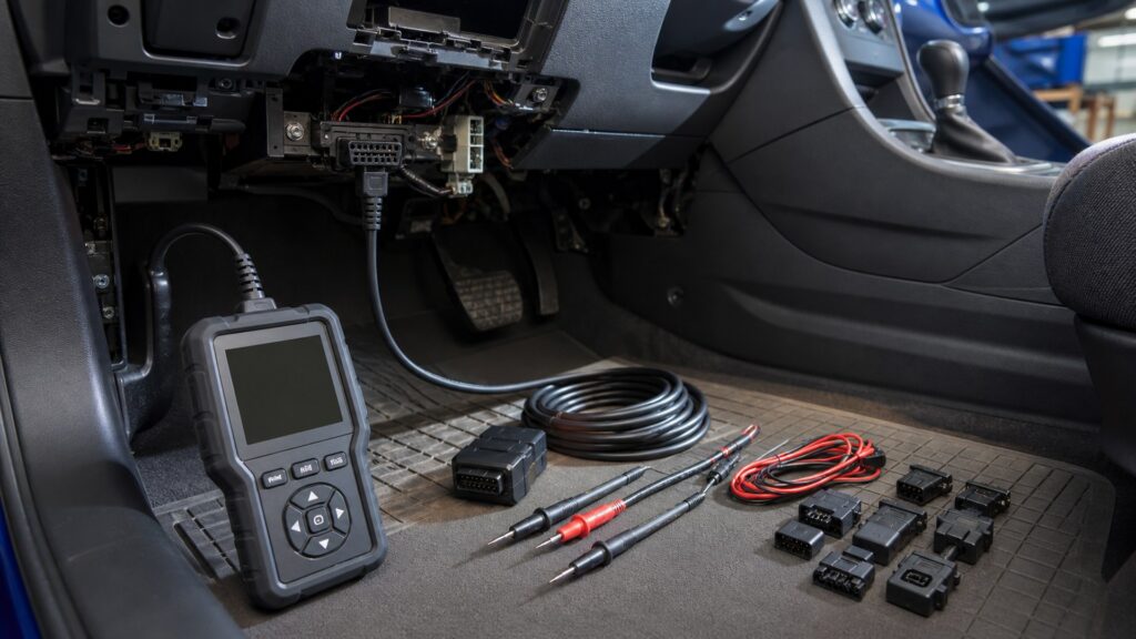 diy diagnostic tools shopping setup for installation and wiring requirements with practical vehicle-focused details