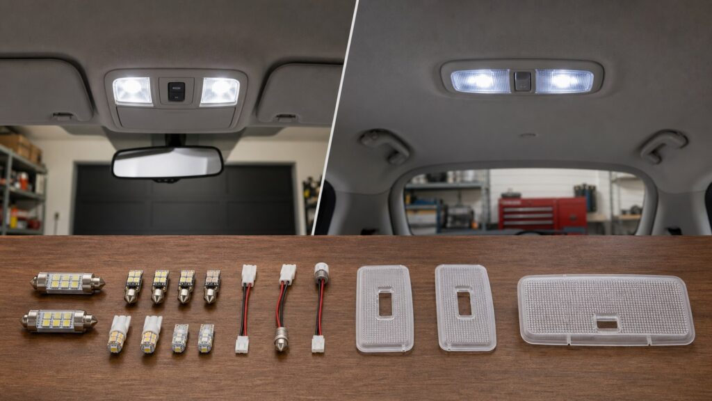dome light leds shopping setup for interior lighting upgrade projects with practical vehicle-focused details