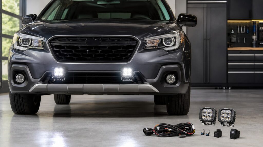 driving lights shopping setup for auxiliary lighting upgrade projects with practical vehicle-focused details