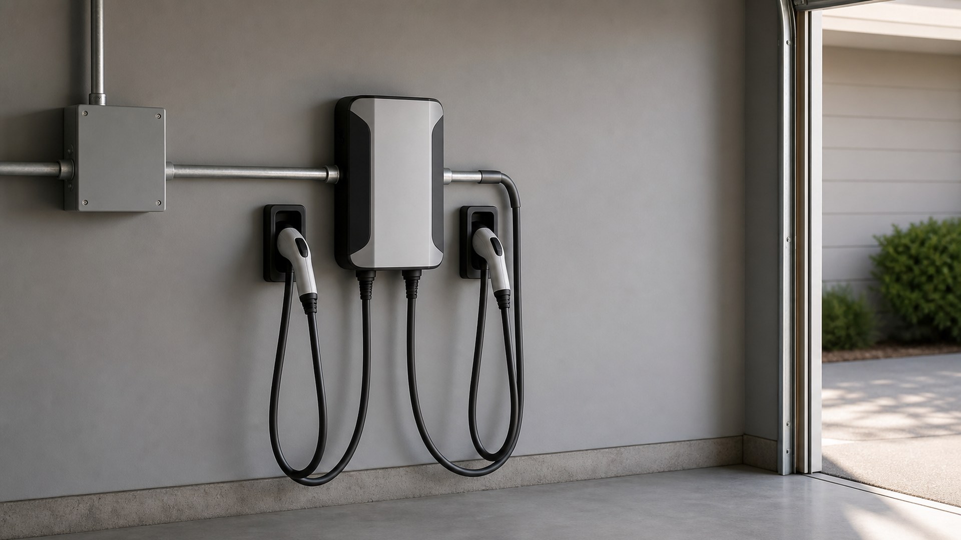 How to Choose Dual Port EV Chargers for Garage Electrical Planning