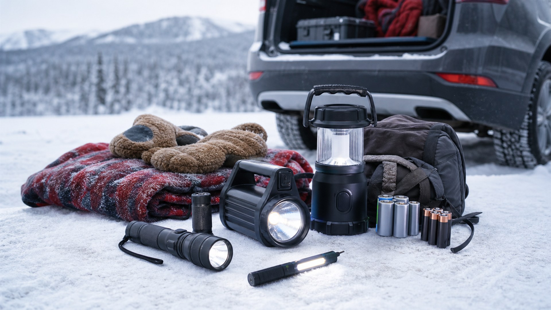 How to Choose Emergency Flashlights for Winter Travel Kits