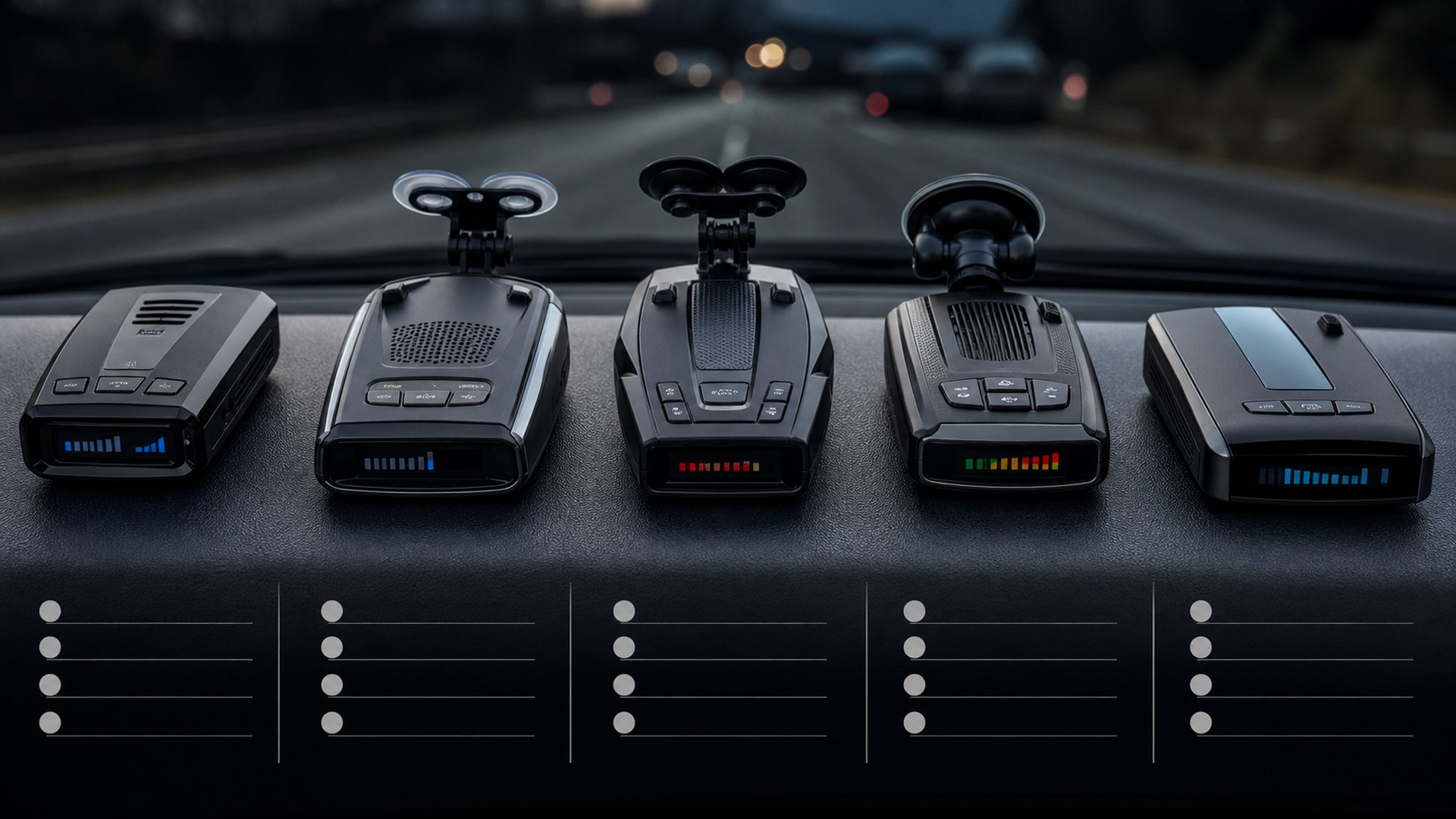 How to Choose Escort Radar Detectors for Radar Detectors Feature Comparisons