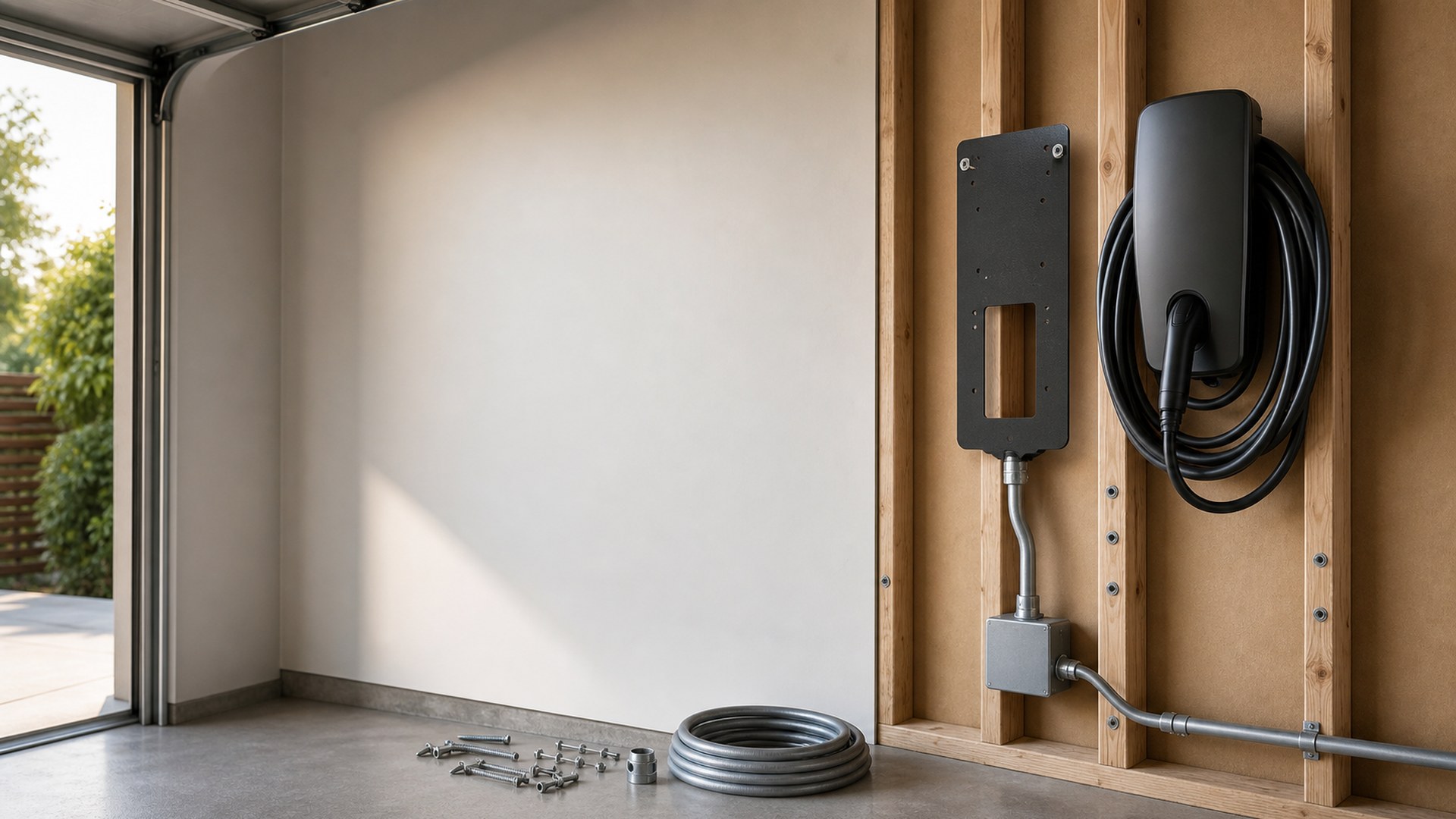 How to Choose EV Charger Mounts for Garage Electrical Planning
