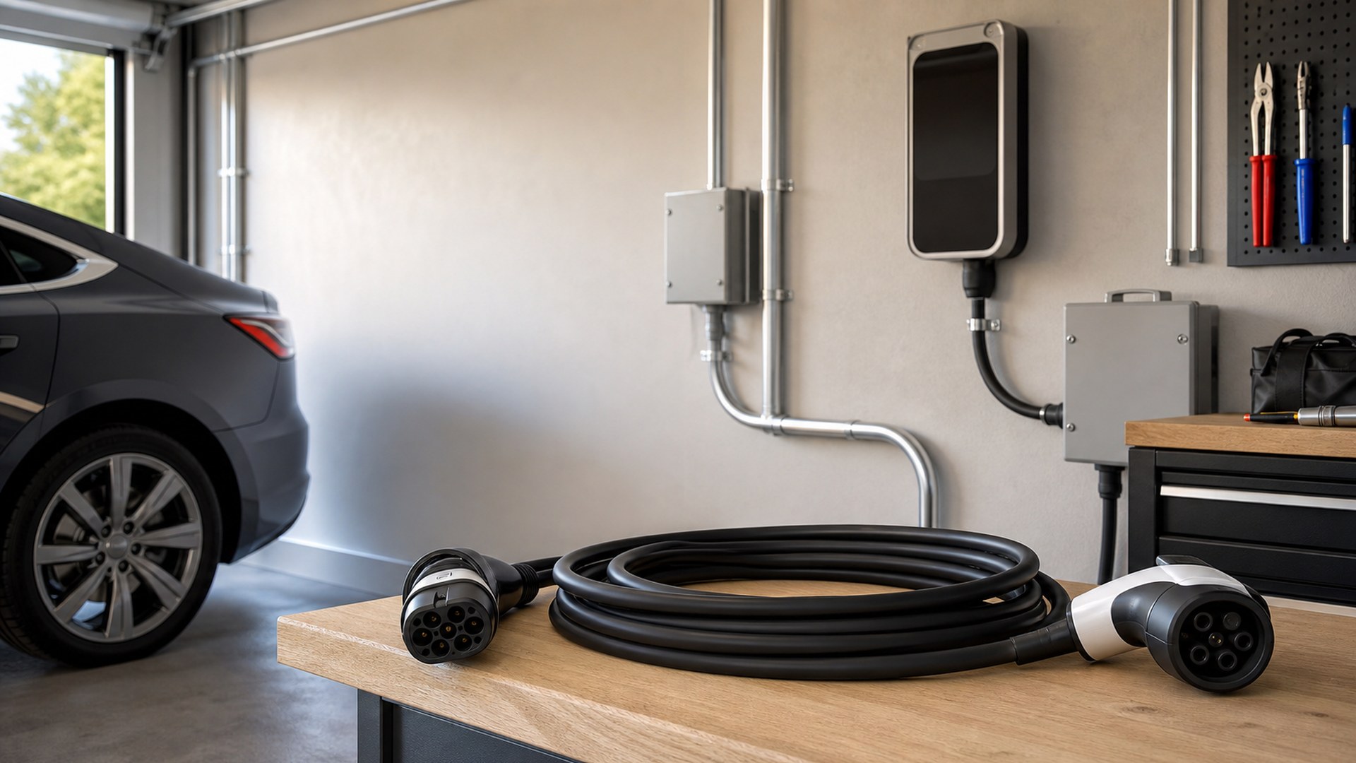 How to Choose EV Charging Cables for Garage Electrical Planning