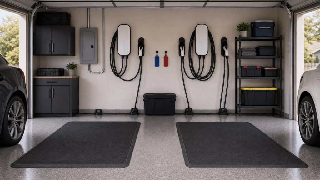 ev charging stations shopping setup for multi-ev households with practical vehicle-focused details