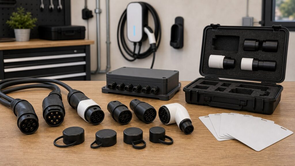 ev power management shopping setup for adapter and connector compatibility with practical vehicle-focused details