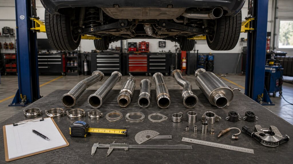 exhaust systems shopping setup for exhaust systems compatibility checks with practical vehicle-focused details