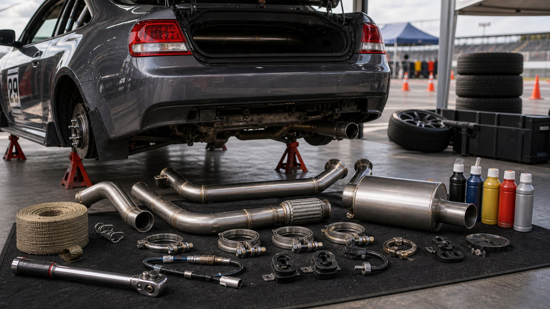 How to Choose Exhaust Systems for Track and Autocross Builds