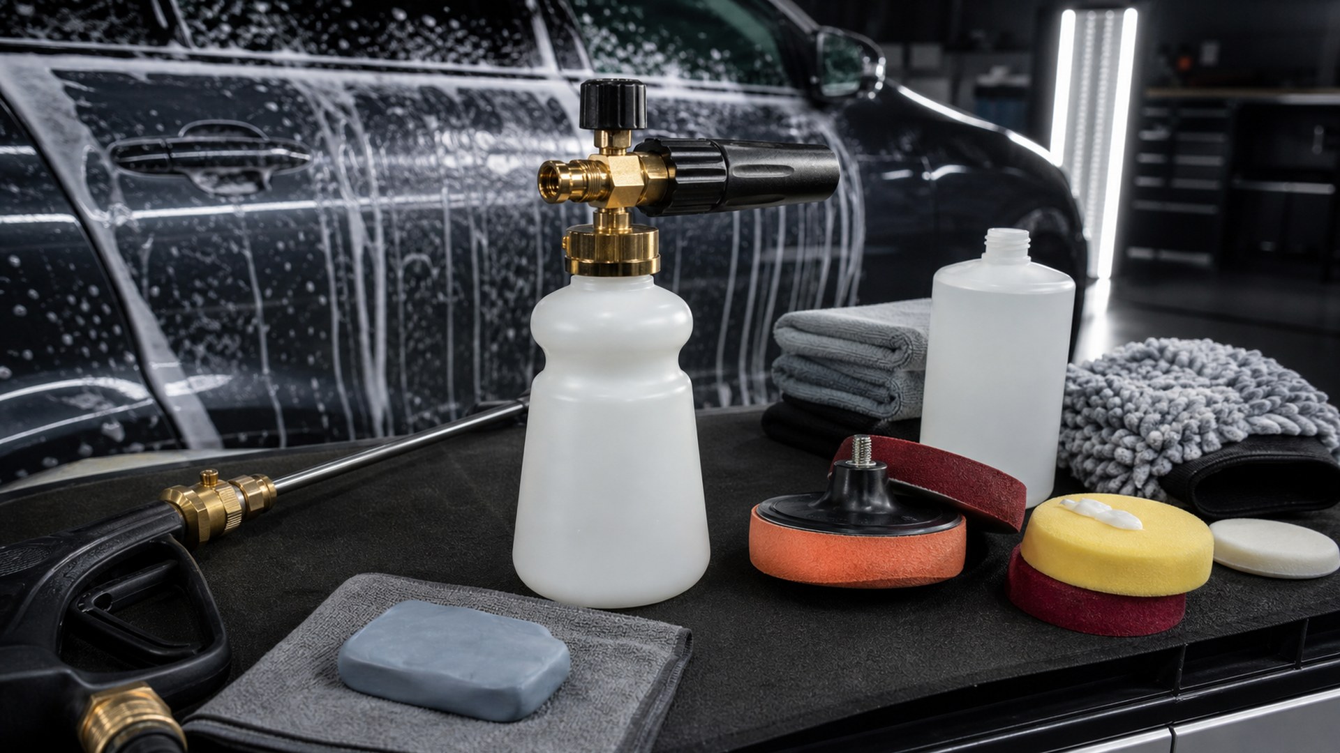How to Choose Foam Cannons for Exterior Correction Projects