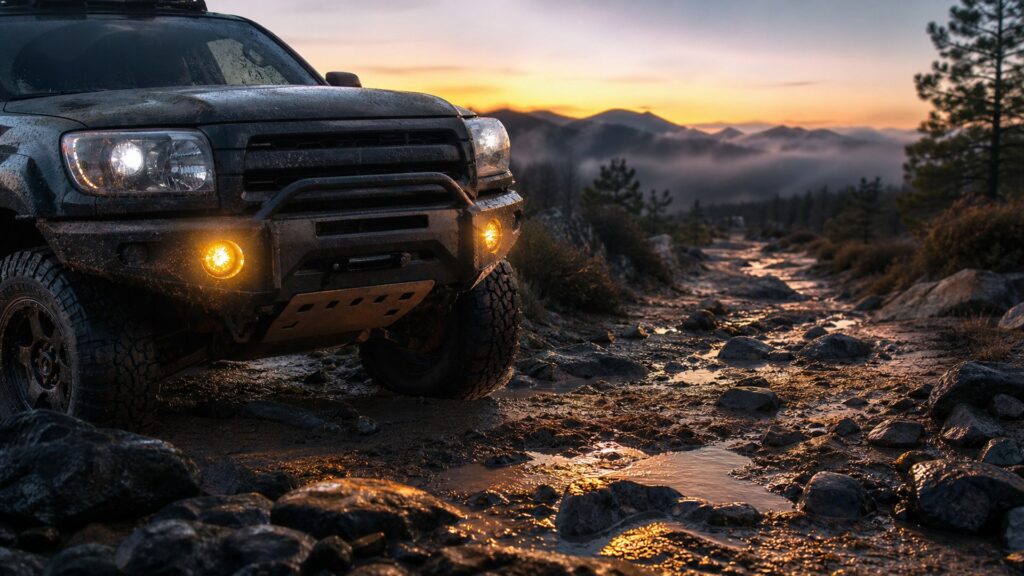 fog light kits shopping setup for off-road lighting setups with practical vehicle-focused details