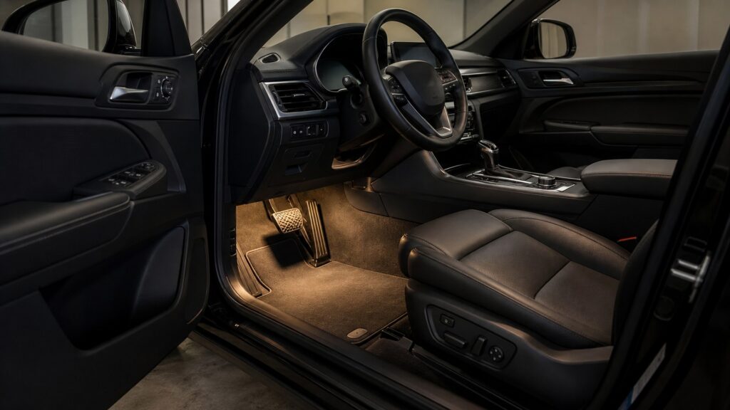 footwell lighting kits shopping setup for inspection and compliance needs with practical vehicle-focused details