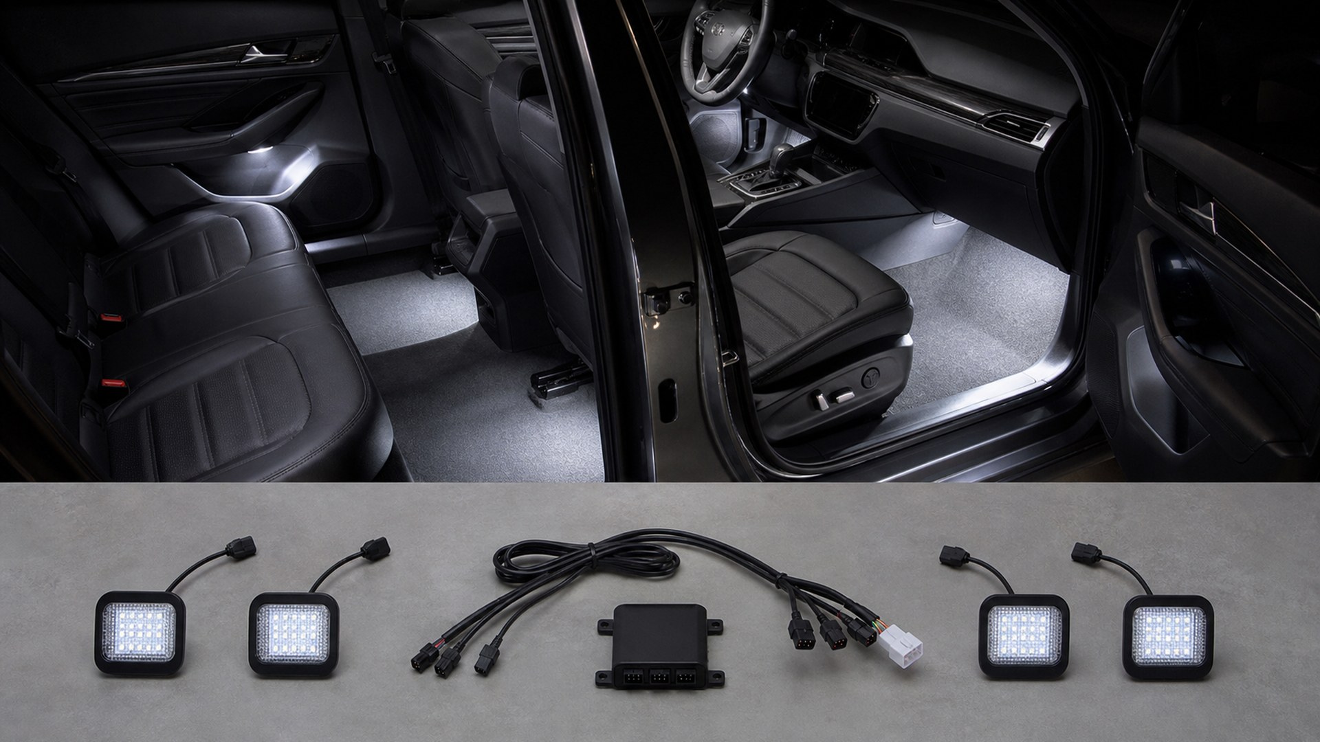 How to Choose Footwell Lighting Kits for Interior Lighting Upgrade Projects