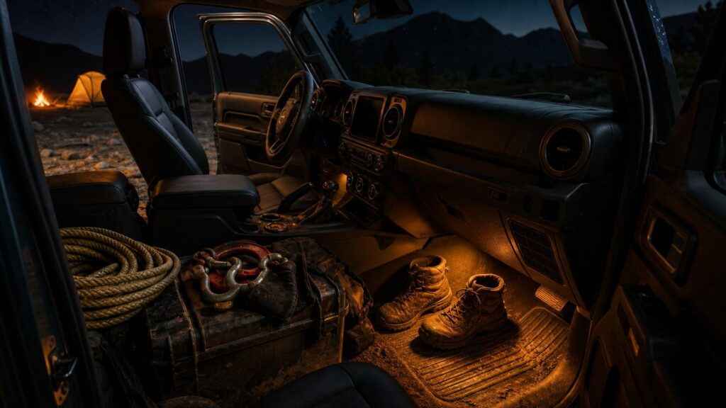 footwell lighting kits shopping setup for off-road lighting setups with practical vehicle-focused details