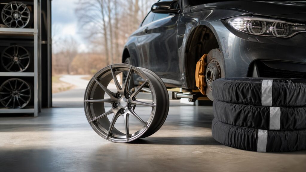 forged wheels shopping setup for seasonal driving conditions with practical vehicle-focused details