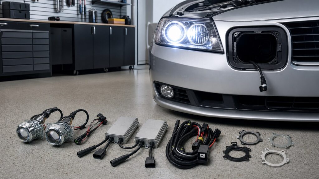 hid headlight kits shopping setup for headlights upgrade projects with practical vehicle-focused details