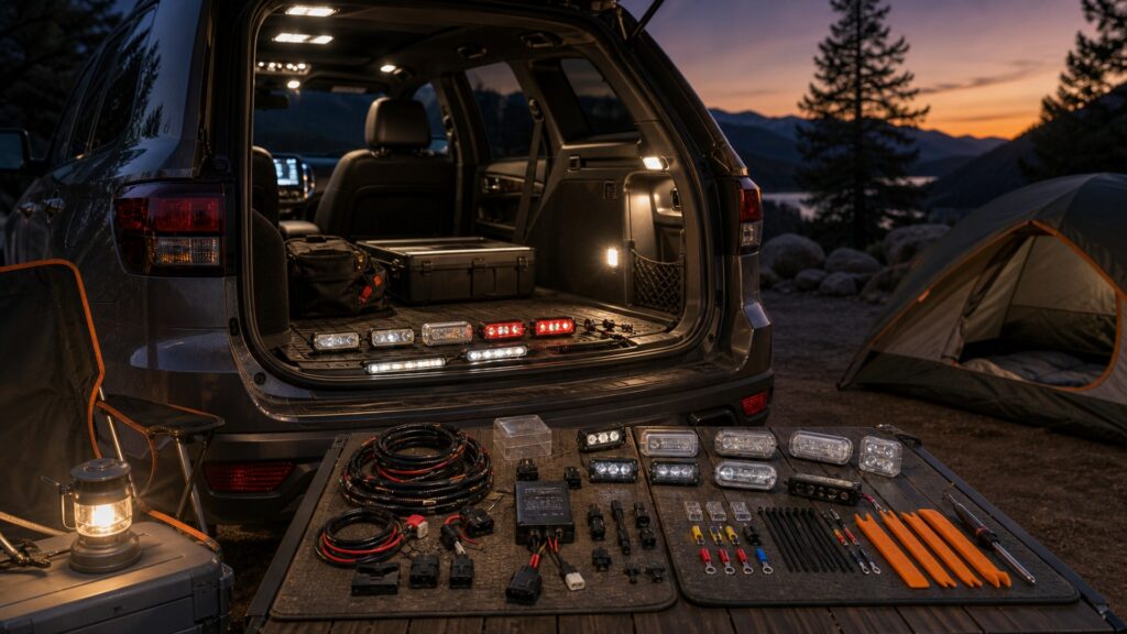 interior lighting shopping setup for off-road lighting setups with practical vehicle-focused details