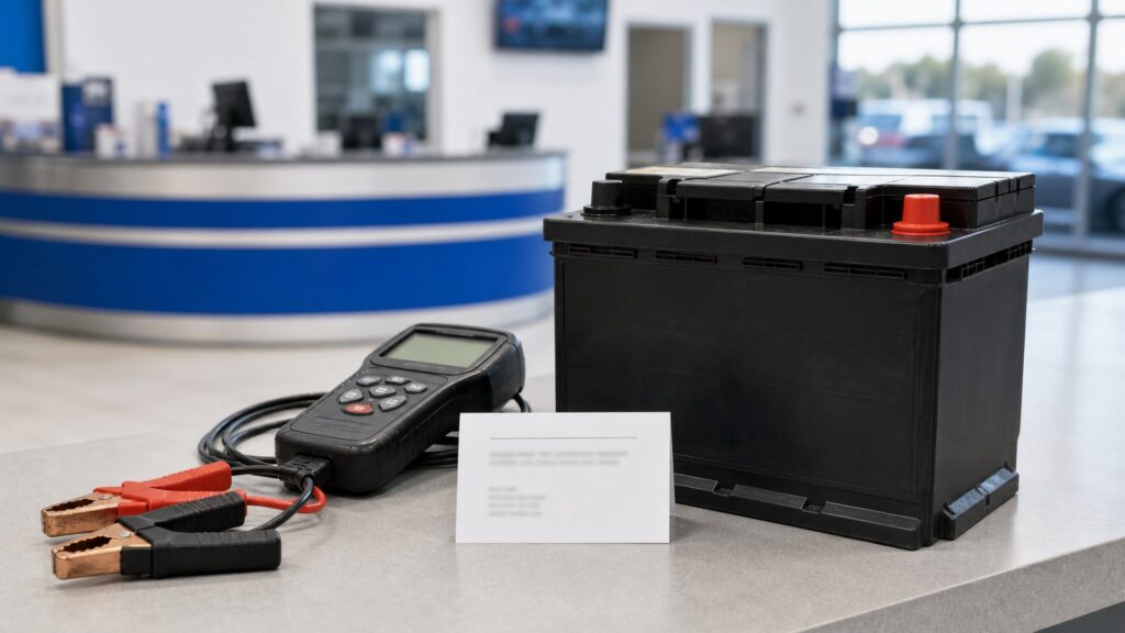 lead acid car batteries shopping setup for warranty and service life with practical vehicle-focused details