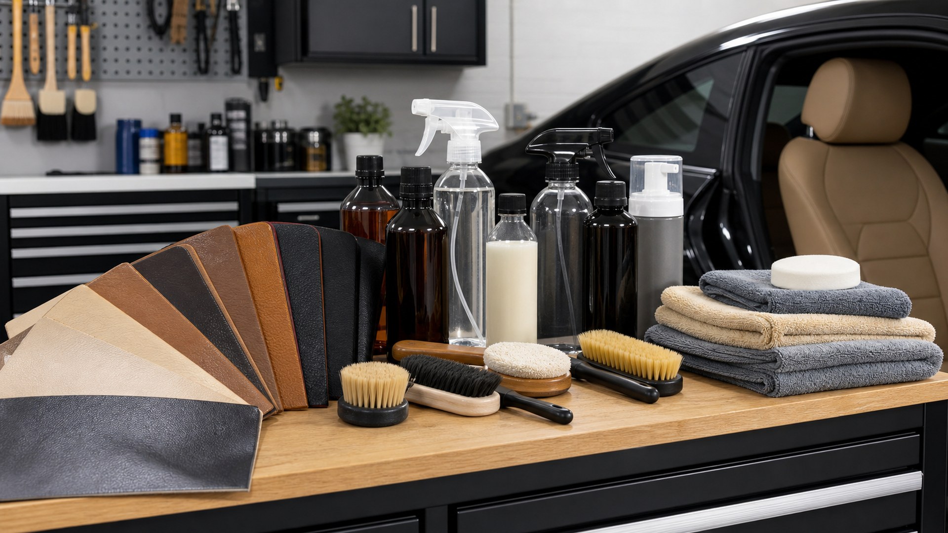 How to Choose Leather Cleaners for Garage Detailing Setups