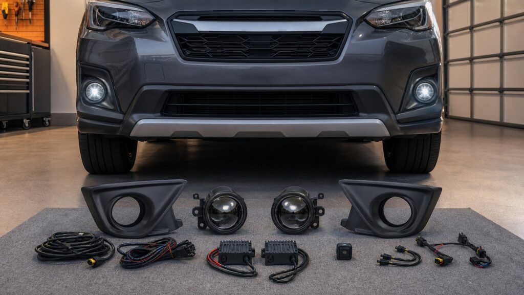 led fog lights shopping setup for fog lights upgrade projects with practical vehicle-focused details