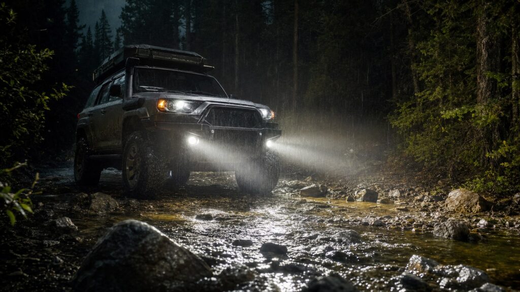 led fog lights shopping setup for off-road lighting setups with practical vehicle-focused details