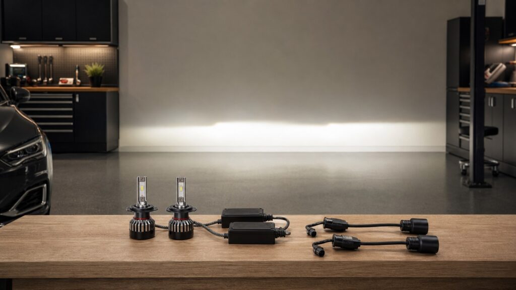 led headlight bulbs shopping setup for headlights upgrade projects with practical vehicle-focused details