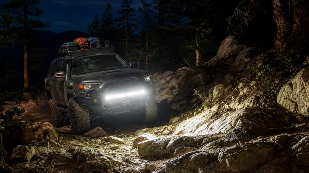 led light bars shopping setup for off-road lighting setups with practical vehicle-focused details