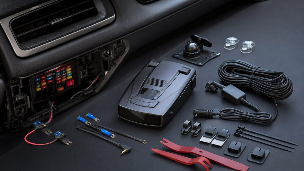long-range radar detectors shopping setup for installation and wiring requirements with practical vehicle-focused details