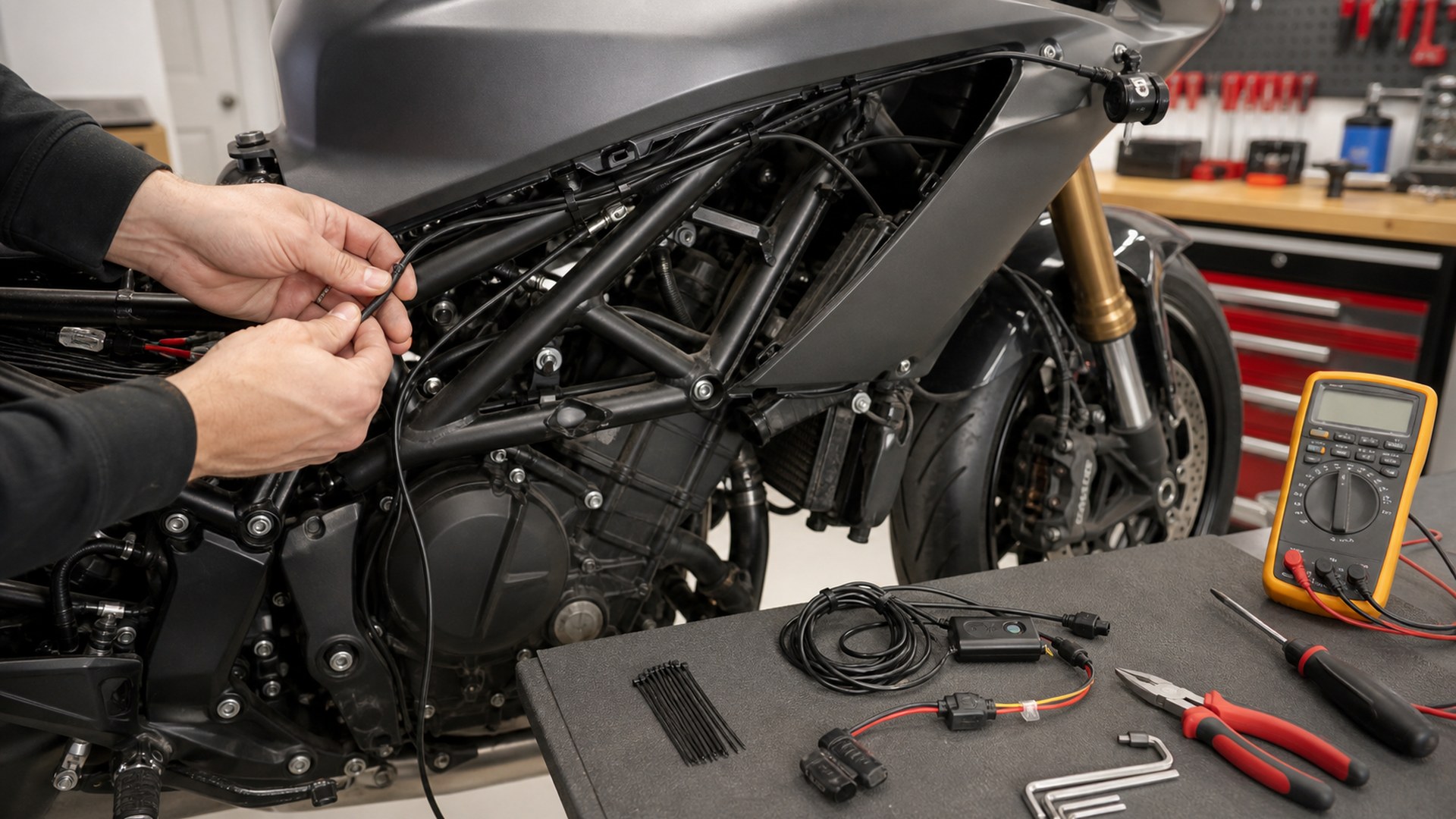How to Choose Motorcycle Dash Cameras for Installation and Wiring Requirements