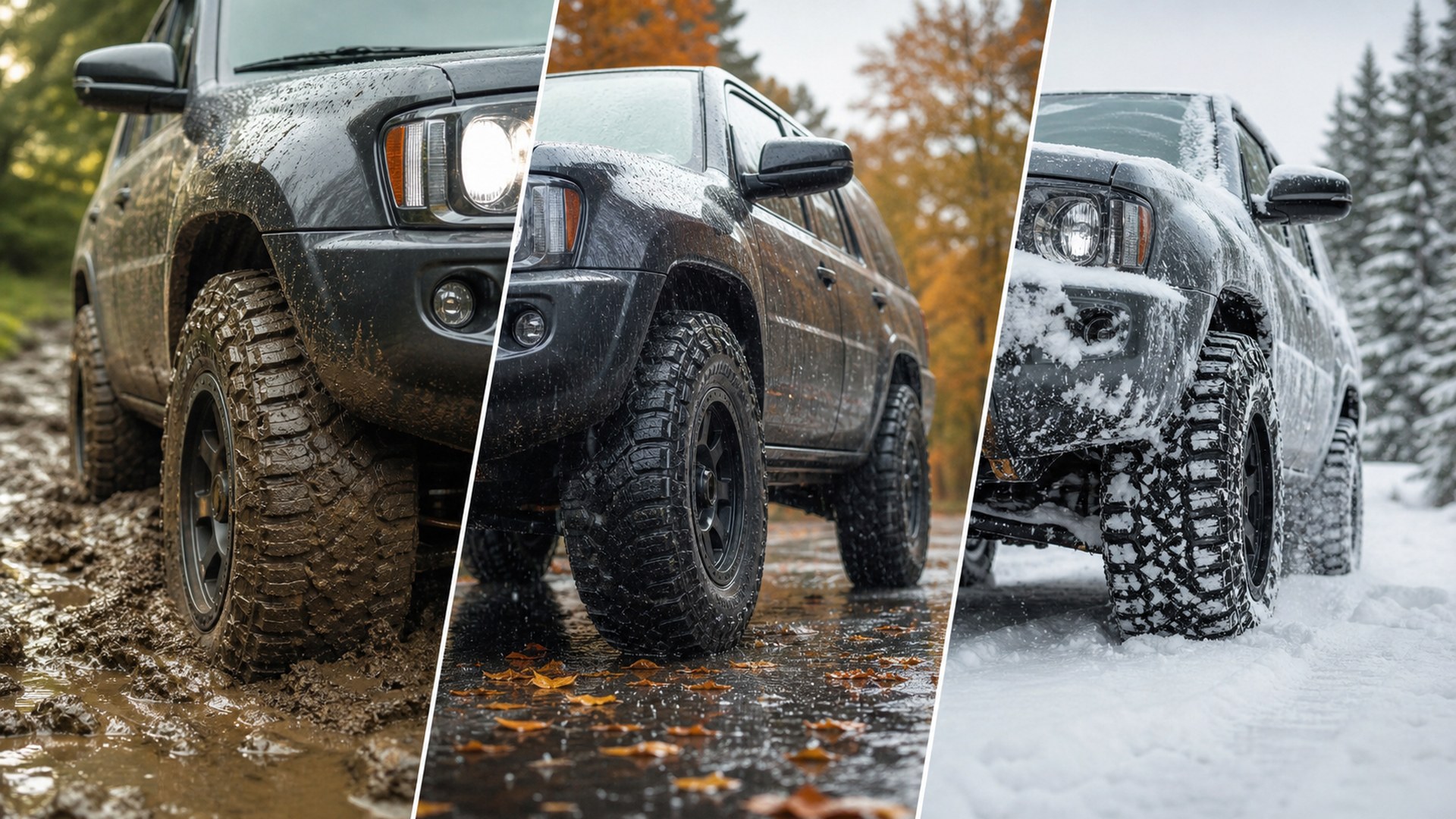How to Choose Mud-Terrain Tires for Seasonal Driving Conditions