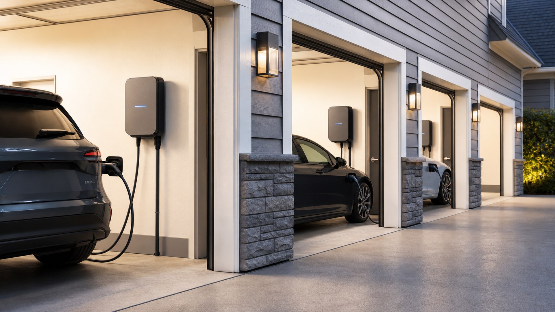 How to Choose Networked Charging Stations for Multi-EV Households