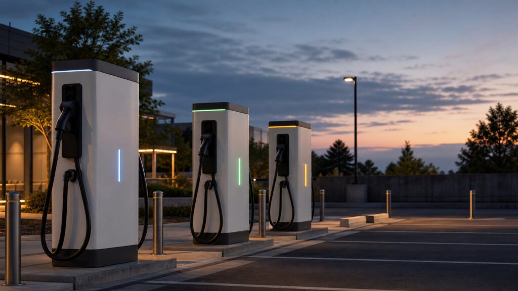 networked charging stations shopping setup for smart charging schedules with practical vehicle-focused details
