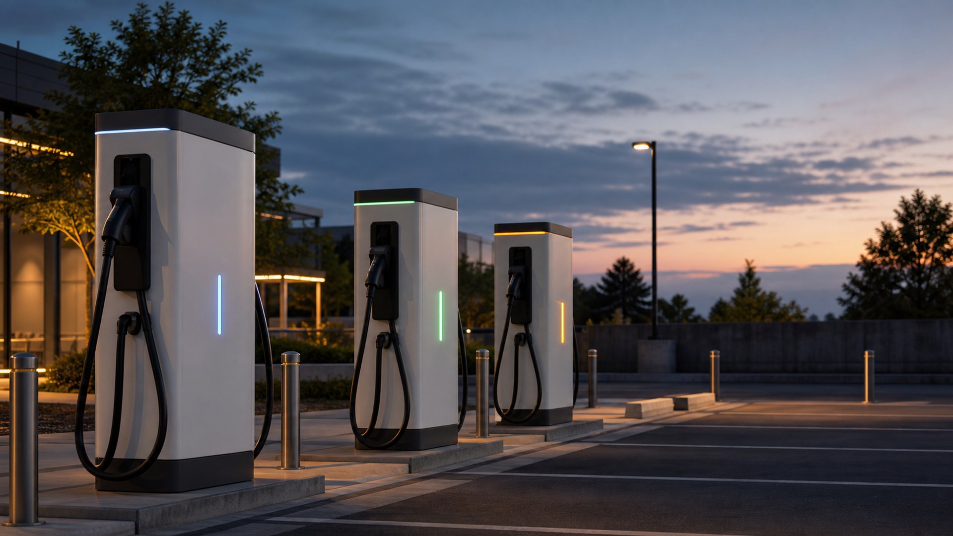 How to Choose Networked Charging Stations for Smart Charging Schedules