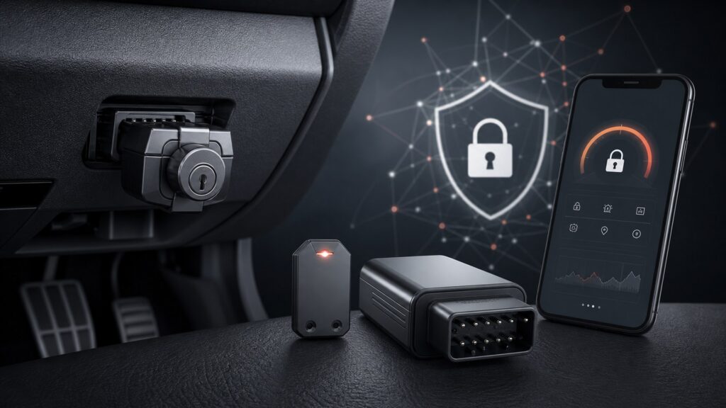 obd port locks shopping setup for screen, sensor, and app integration with practical vehicle-focused details