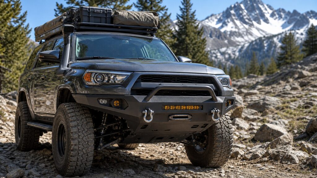 off-road bumpers shopping setup for vehicle weight and payload limits with practical vehicle-focused details