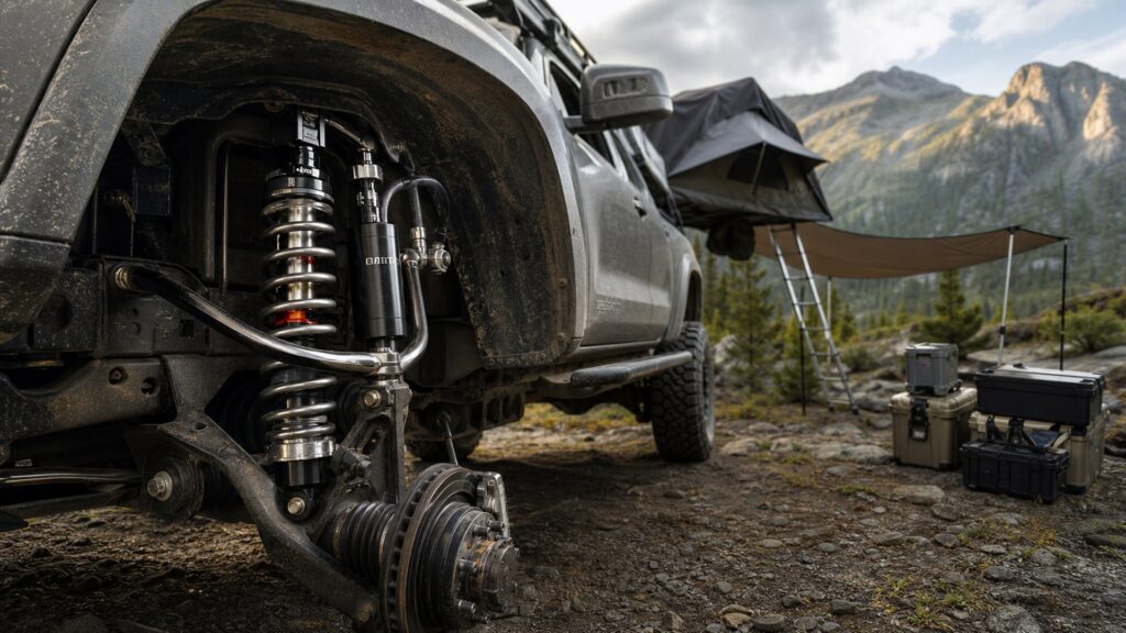 off-road coilovers shopping setup for overlanding trip setups with practical vehicle-focused details