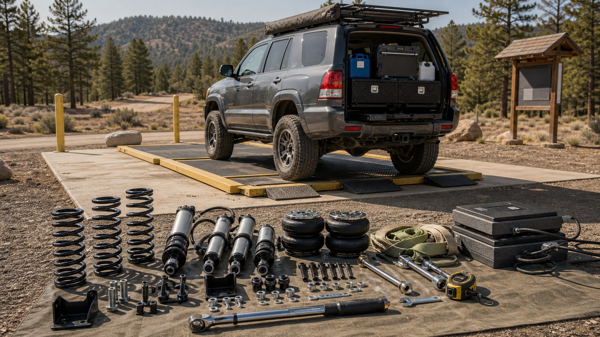 How to Choose Off-Road Suspension for Vehicle Weight and Payload Limits