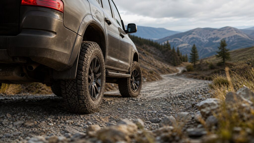 off-road tires shopping setup for performance handling goals with practical vehicle-focused details