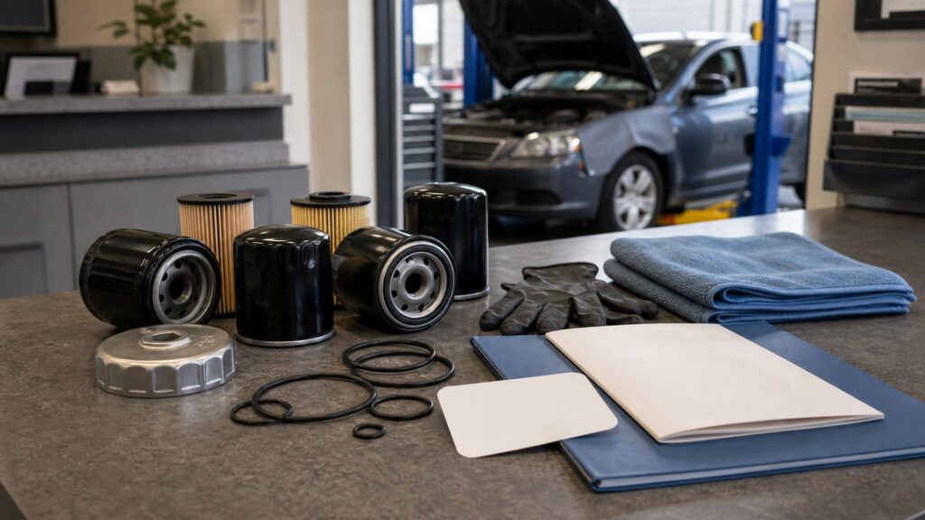 oil filters shopping setup for warranty and service life with practical vehicle-focused details