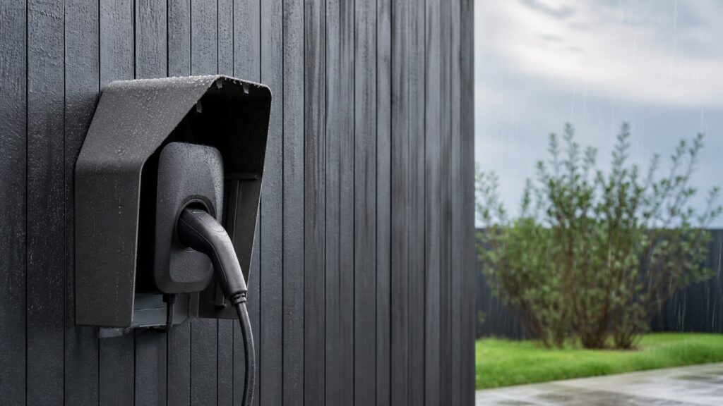 outdoor charging covers shopping setup for adapter and connector compatibility with practical vehicle-focused details