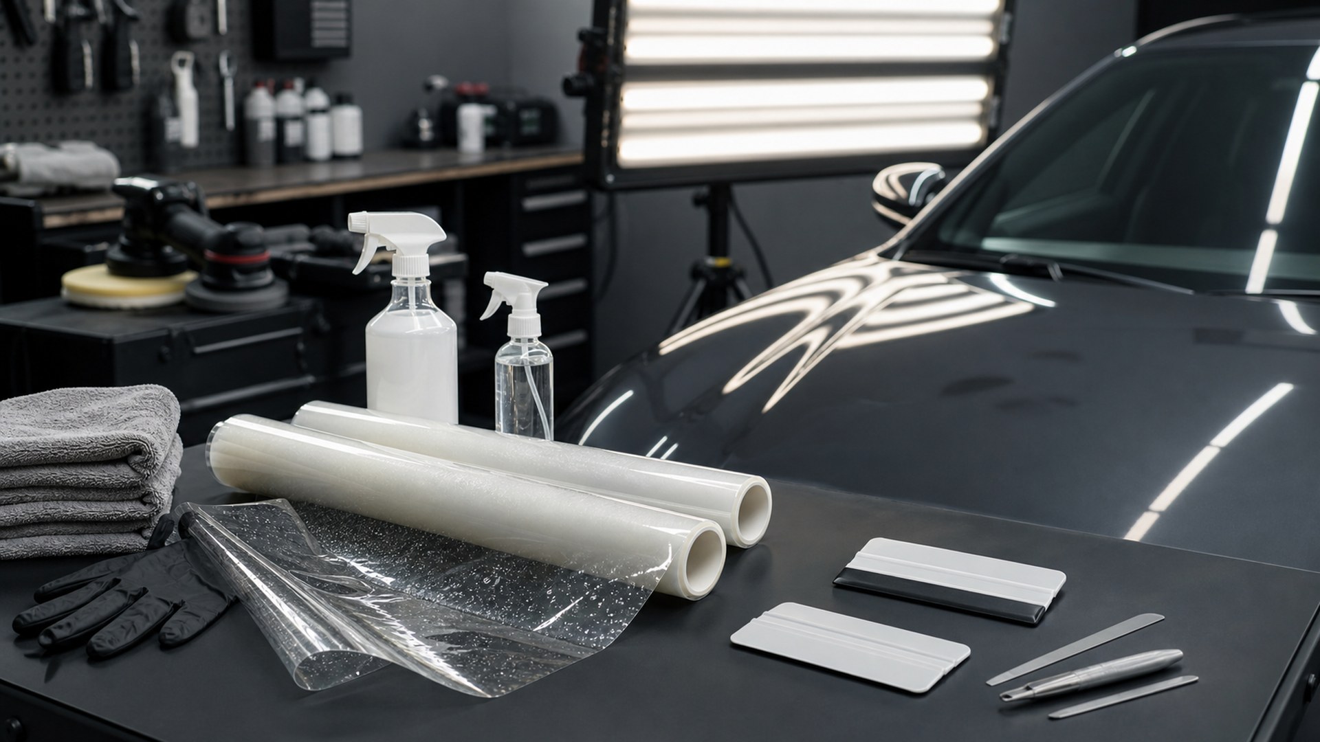 How to Choose Paint Protection Film Kits for Exterior Correction Projects