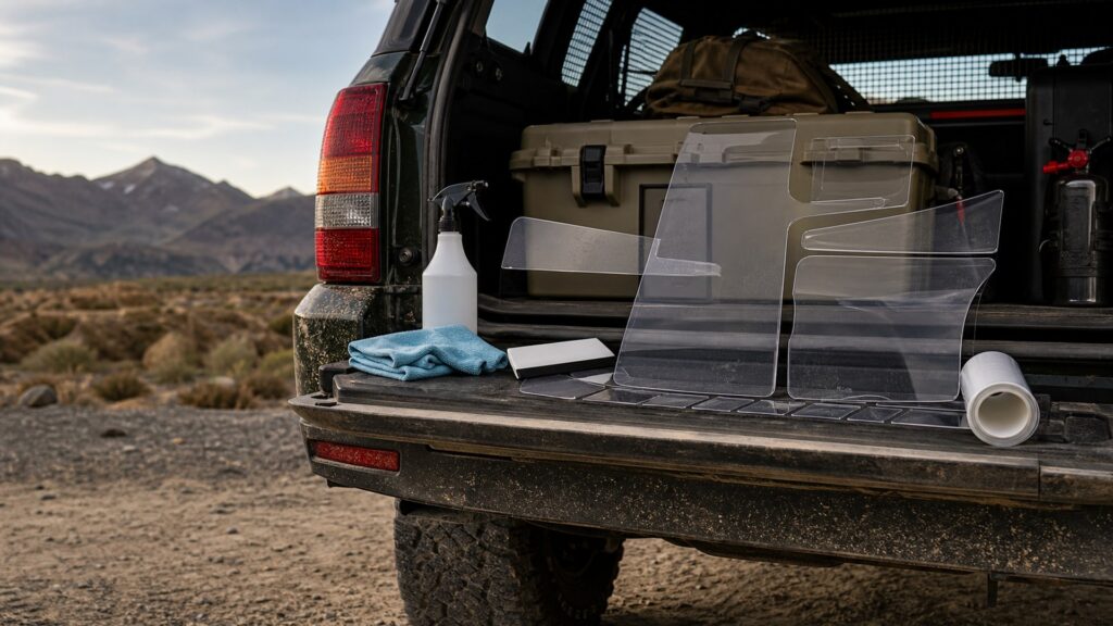 paint protection kits shopping setup for off-road and travel setups with practical vehicle-focused details