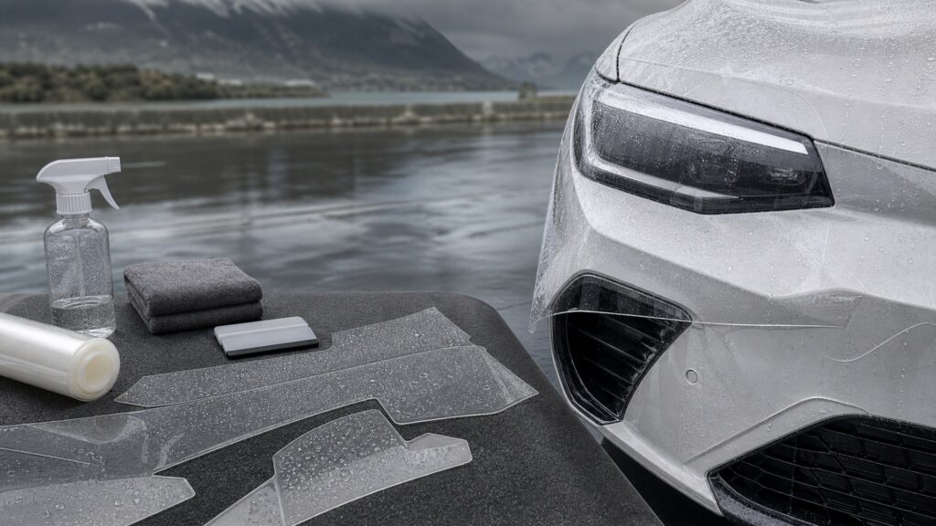 paint protection kits shopping setup for weather and road protection with practical vehicle-focused details