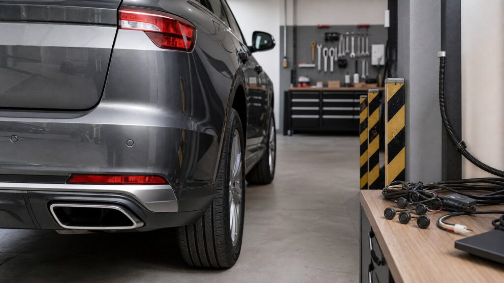 parking sensors shopping setup for wiring and mounting planning with practical vehicle-focused details