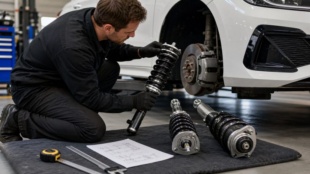 performance shock absorbers shopping setup for suspension upgrades compatibility checks with practical vehicle-focused details