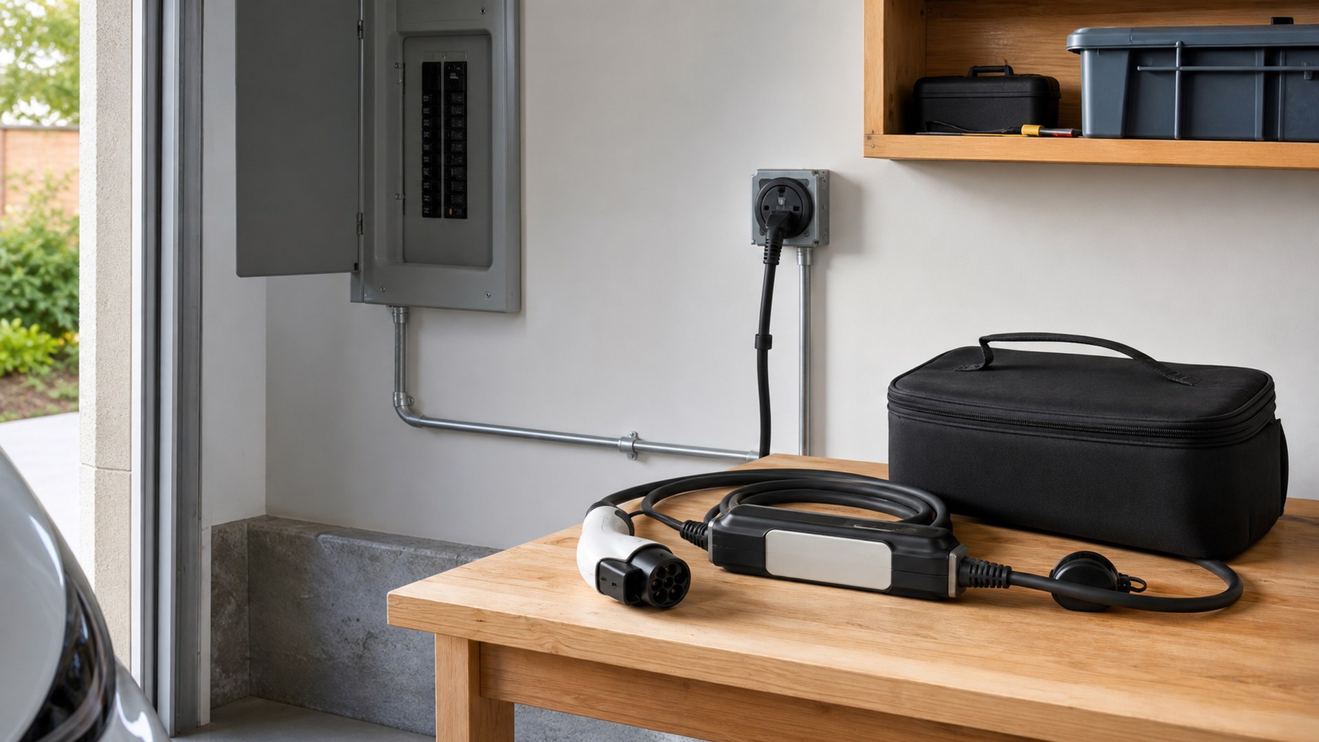 How to Choose Portable EV Chargers for Garage Electrical Planning