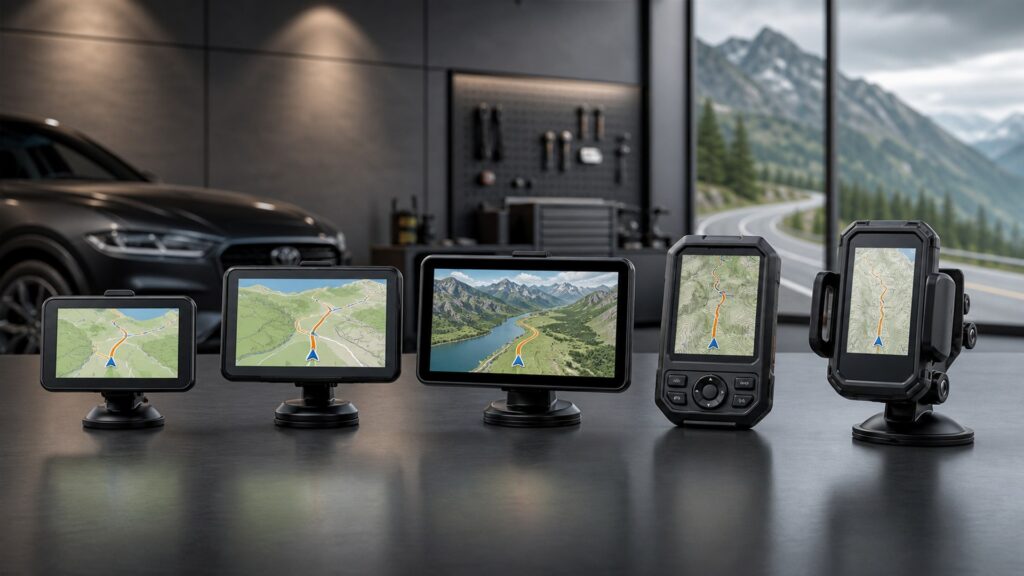 portable gps navigators shopping setup for gps navigation devices feature comparisons with practical vehicle-focused details